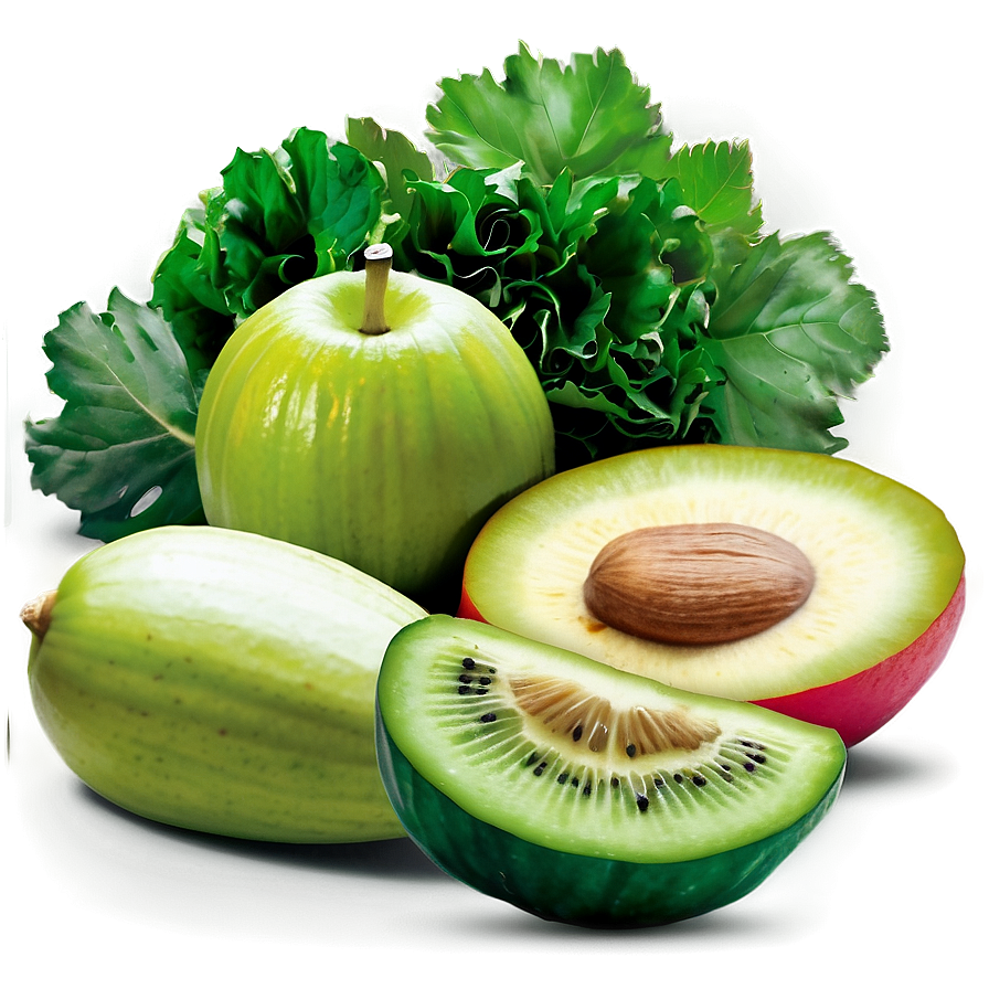 Fresh Fruits And Vegetables Picture Png Wxq97 PNG Image