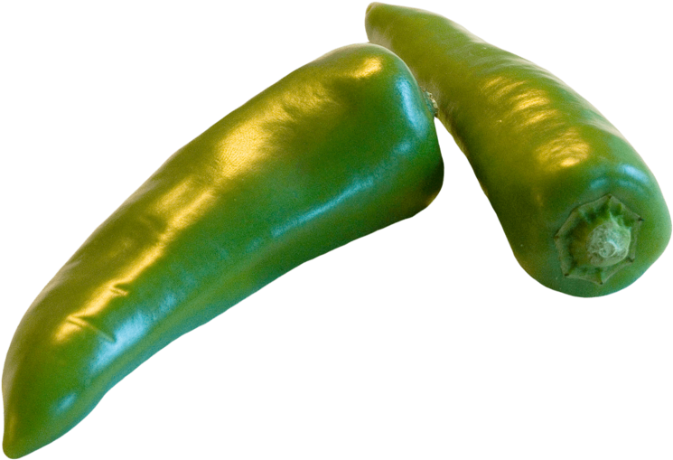 Fresh Green Jalapeno Peppers PNG Image