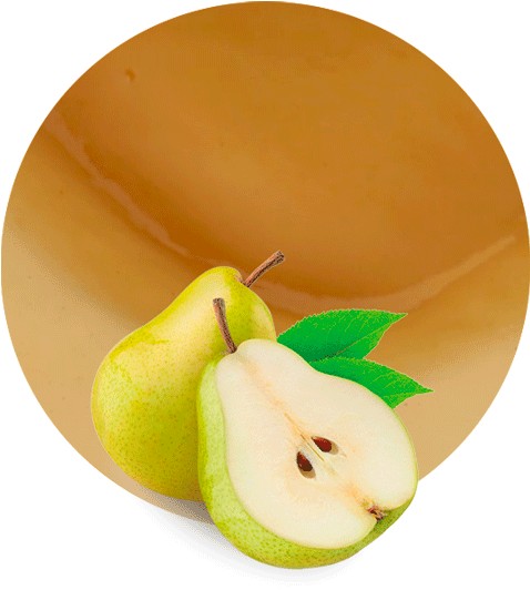 Fresh Green Pear Halfand Whole PNG Image