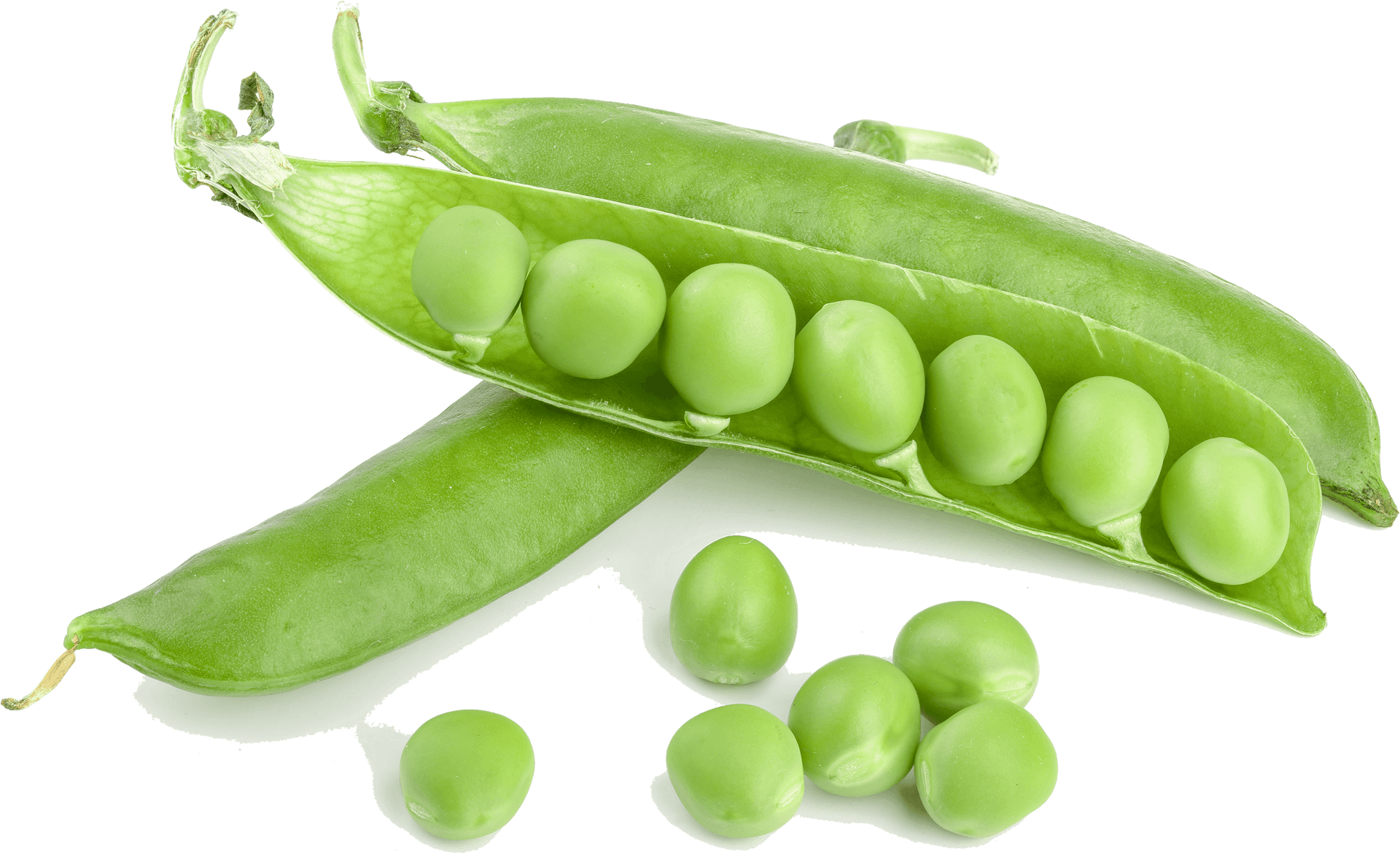 Fresh Green Peasin Pods PNG Image