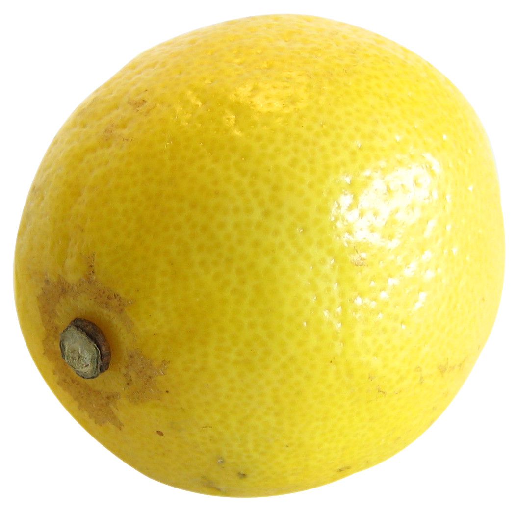 Fresh Lemon Closeup Texture PNG Image