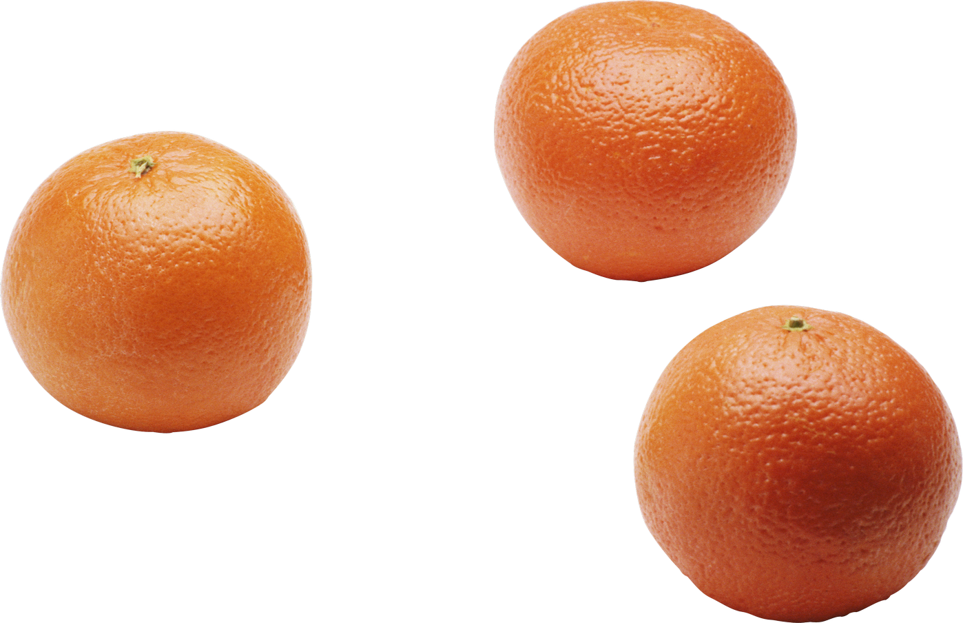 Fresh Mandarin Oranges Isolated PNG Image