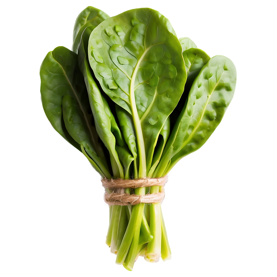 Fresh Organic Spinach Bunch Png Dau PNG Image