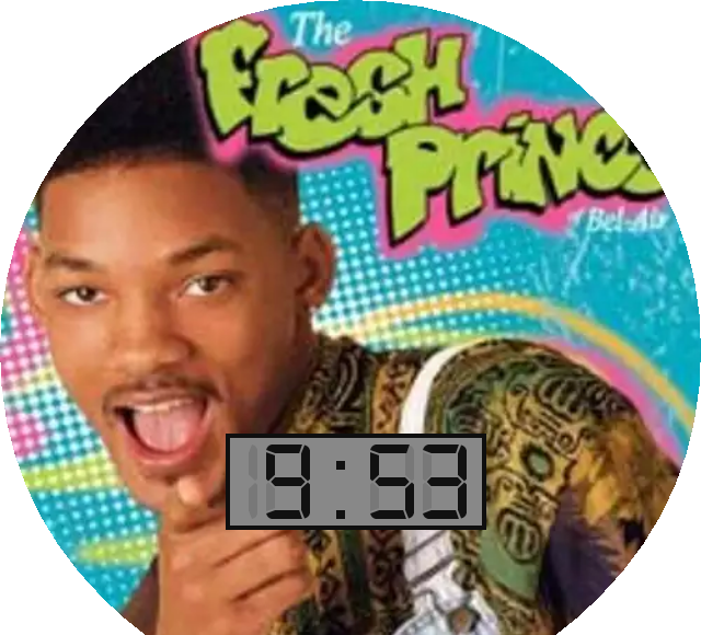 Fresh Prince Retro T V Show Promo PNG Image