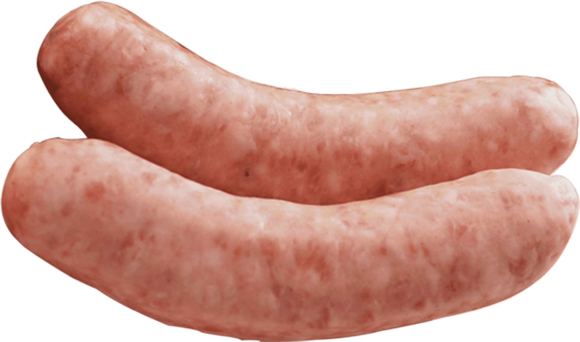 Fresh Raw Sausages Isolated PNG Image