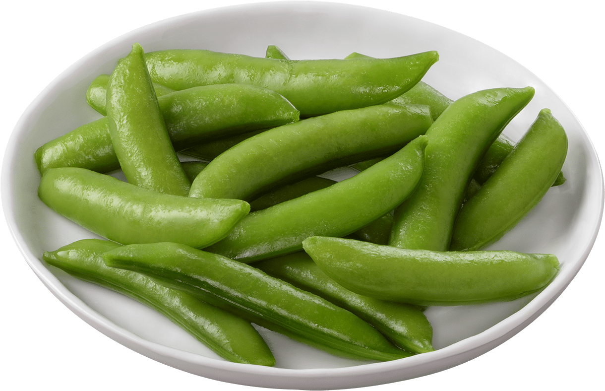 Fresh Sugar Snap Peasin Bowl PNG Image