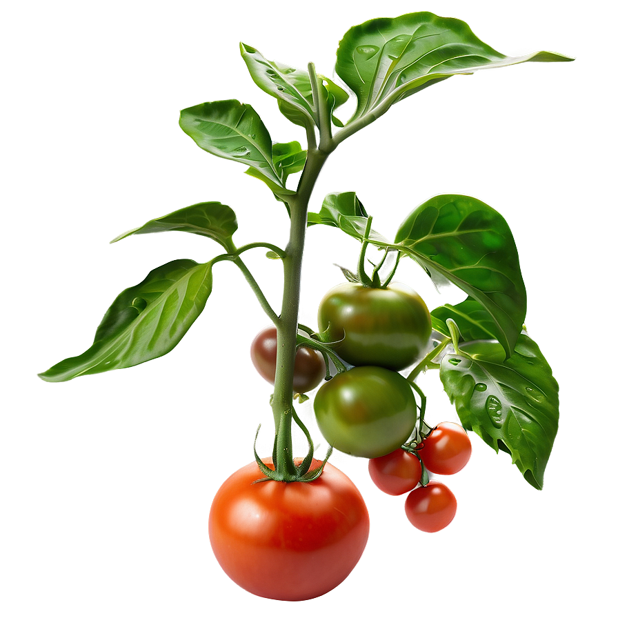 Fresh Tomato Plant Png Dvb PNG Image