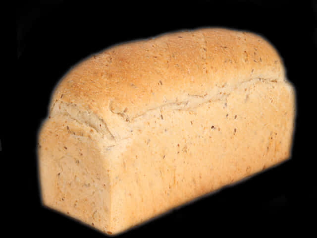 Fresh Whole Wheat Bread Loaf PNG Image