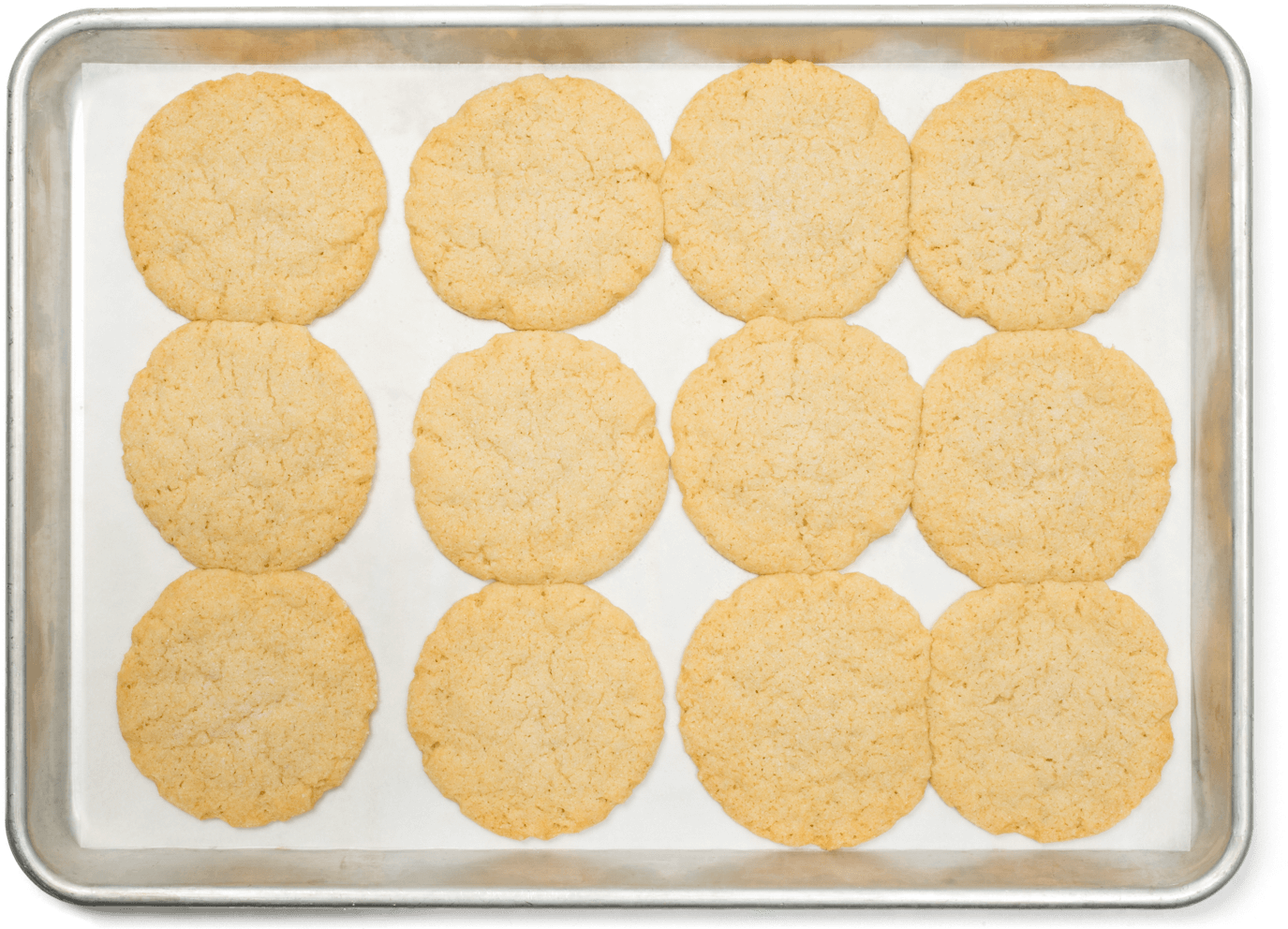 Freshly Baked Cookieson Tray PNG Image