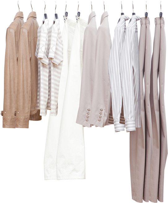 Freshly Laundered Clothes Hanging PNG Image