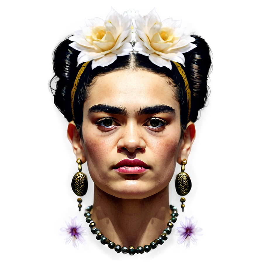 Frida Kahlo Portrait Mexico Png 05212024 PNG Image