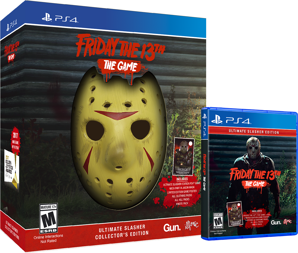 Fridaythe13th Game Collectors Edition P S4 PNG Image