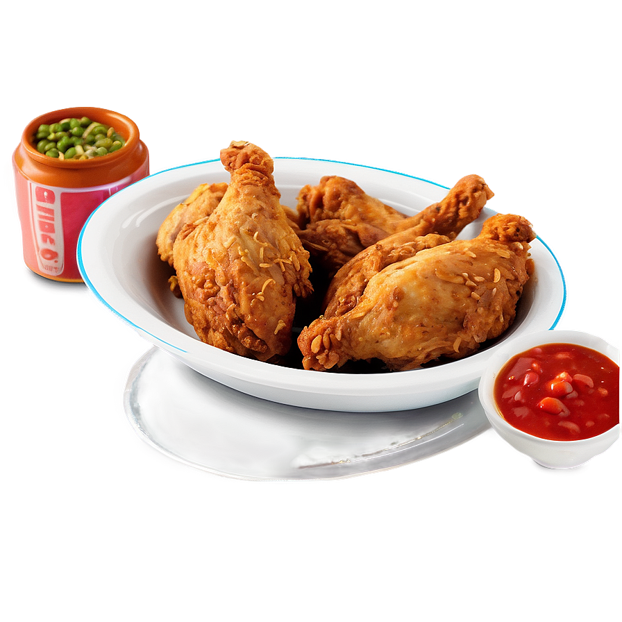 Fried Chicken Meal Png 05242024 PNG Image