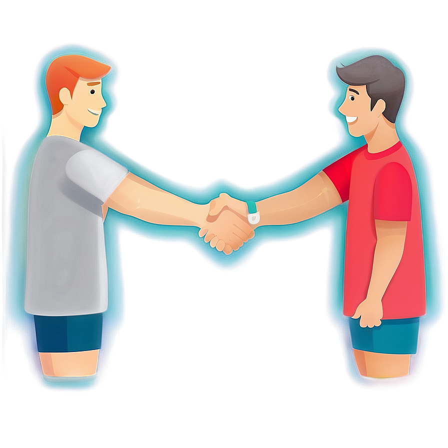 Friendly Handshake Clipart Png Wsb PNG Image