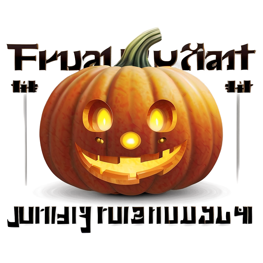 Friendly Pumpkin Face Png Wji PNG Image