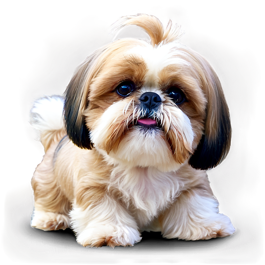 Friendly Shih Tzu Png 06242024 PNG Image