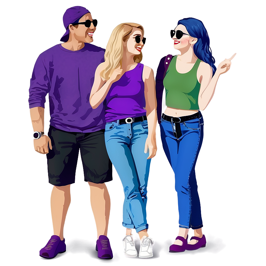 Friends At Concert Png Lak PNG Image