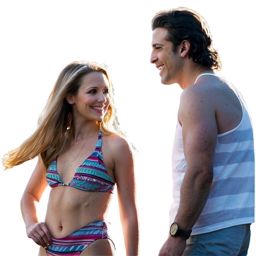 Friends At The Beach Png Afx41 PNG Image