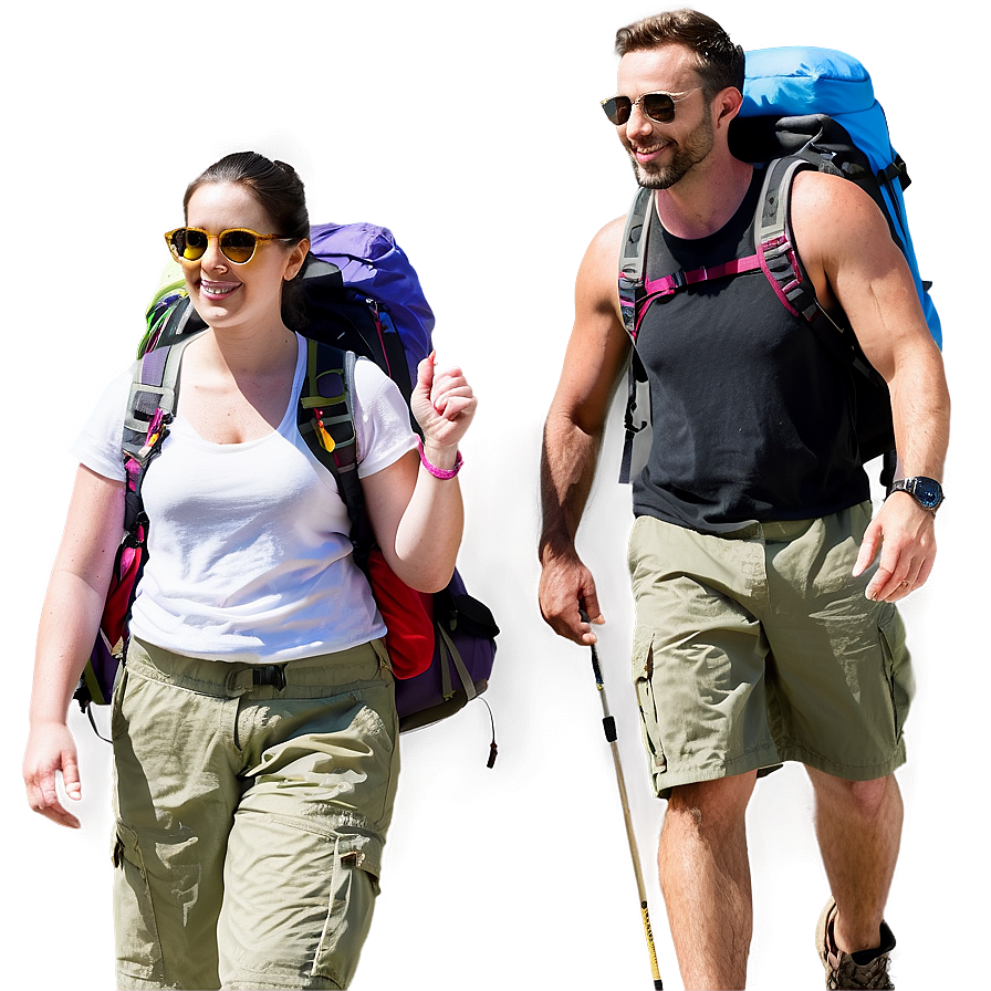 Friends On Hike Png Iek14 PNG Image