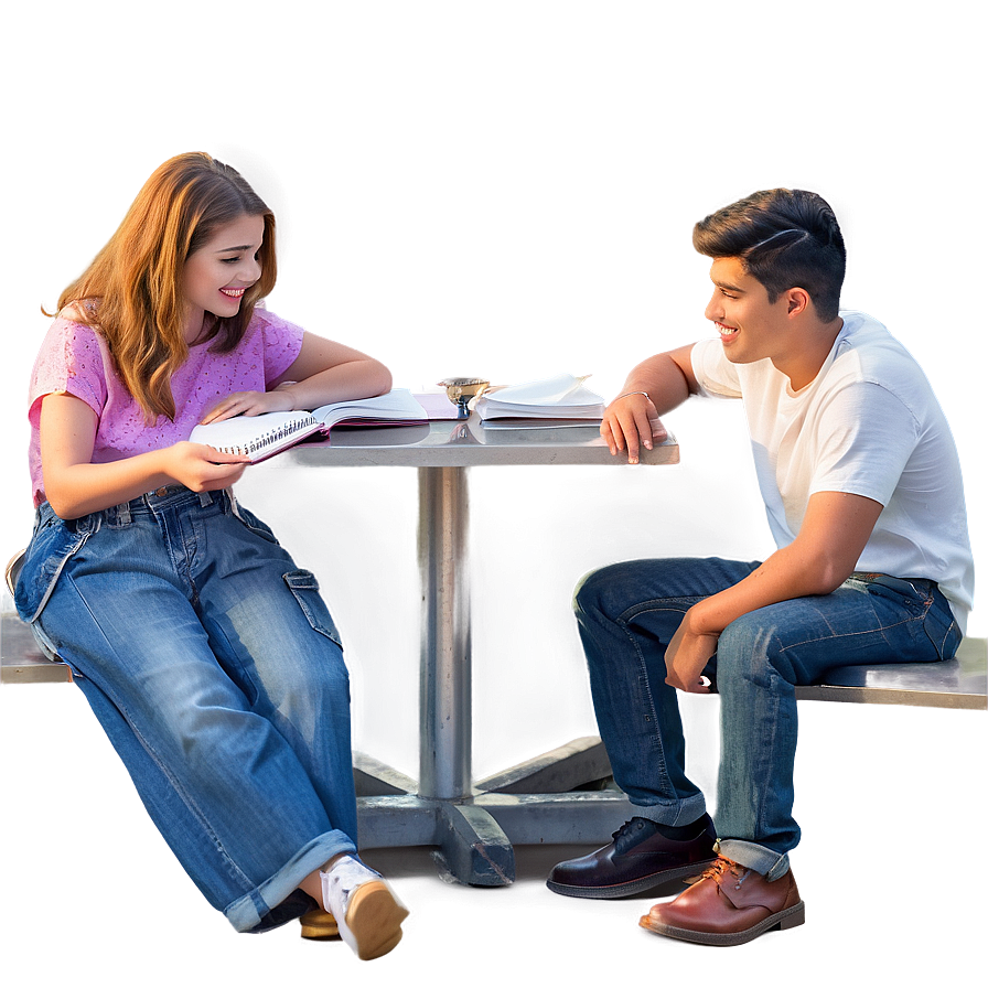 Friends Studying Together Png 87 PNG Image