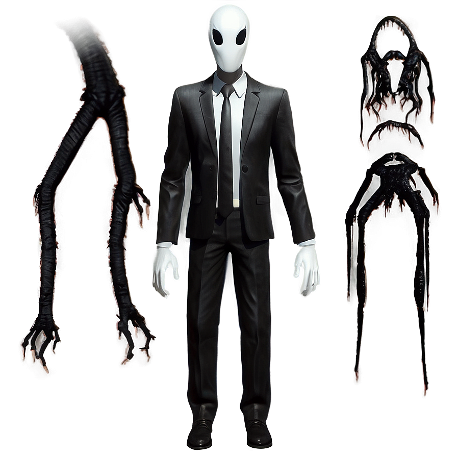 Frightening Slender Man Png 49 PNG Image