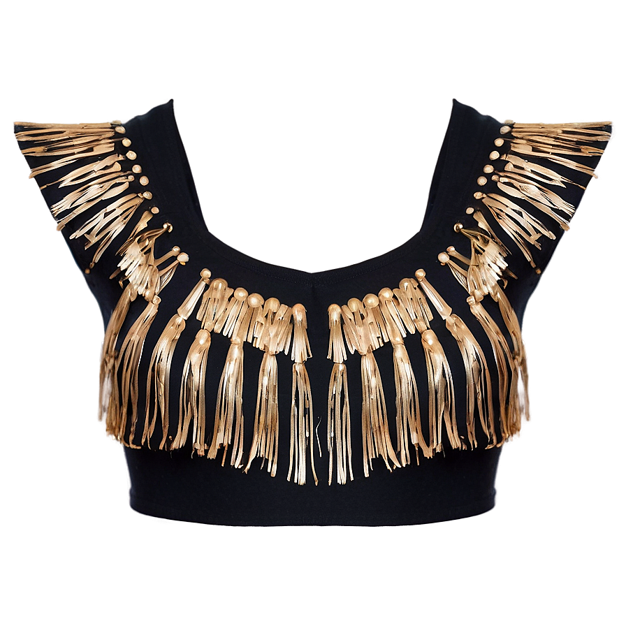 Fringe Crop Top Png Yuw PNG Image