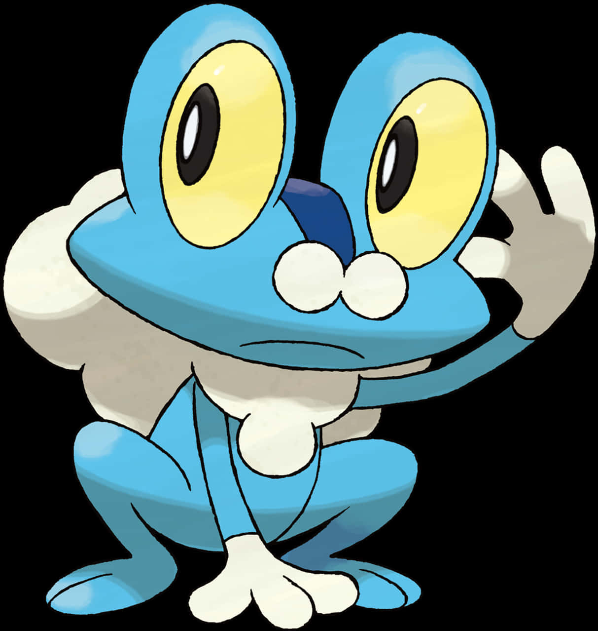 Froakie Pokemon Artwork PNG Image