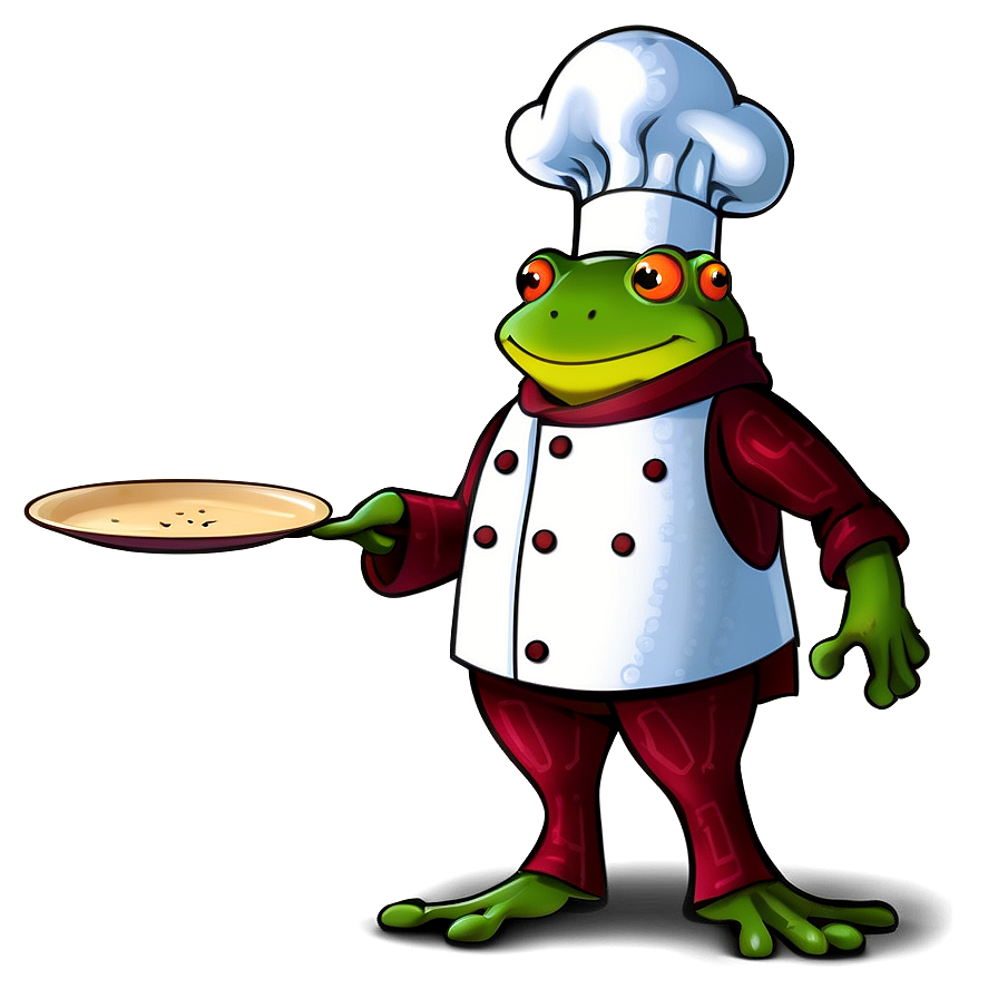 Frog Chef Clipart Png 06262024 PNG Image