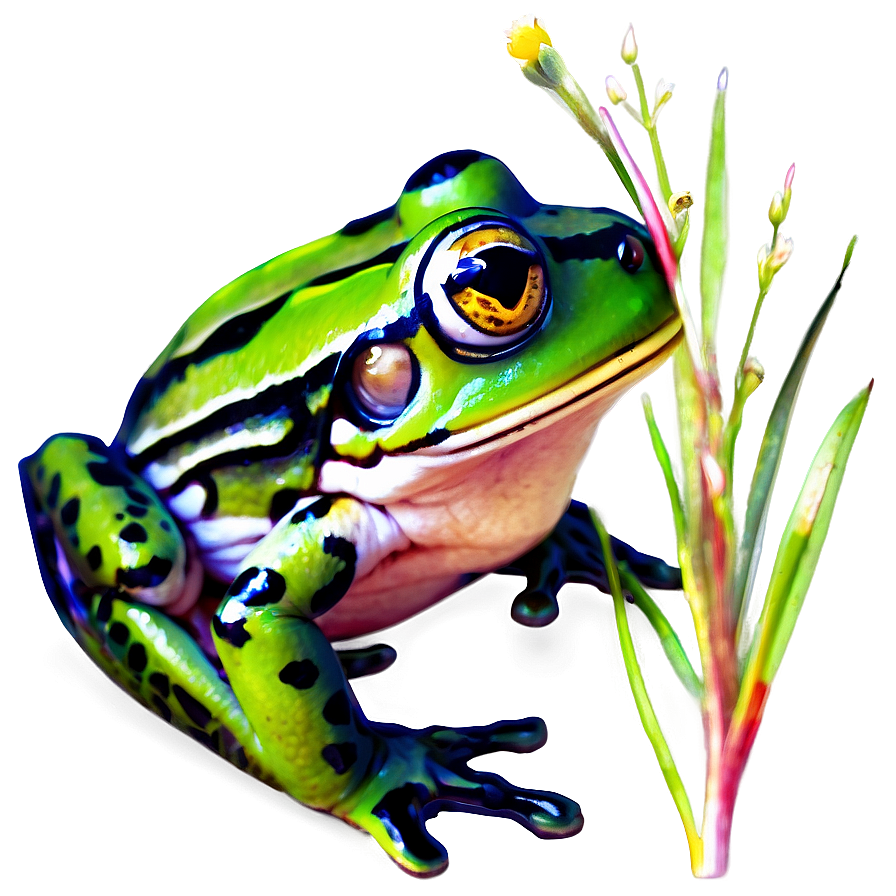 Frog Clipart A PNG Image