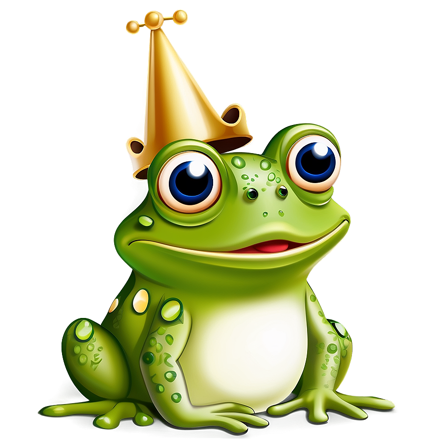 Frog Prince Cartoon Png 06272024 PNG Image