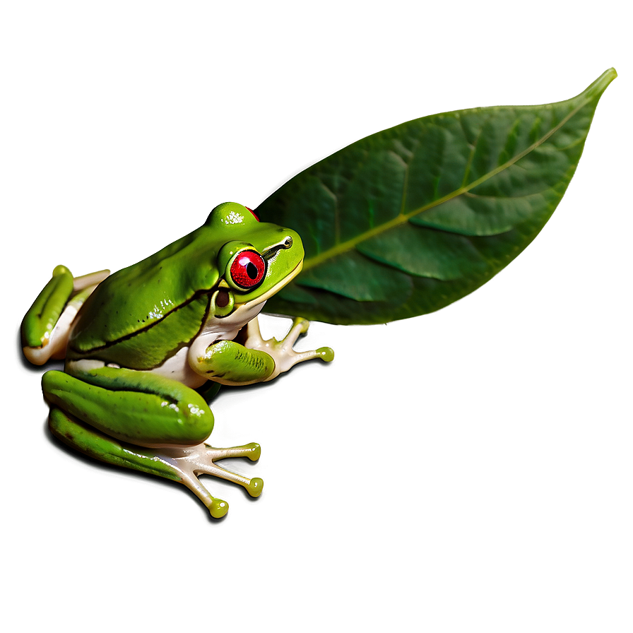 Frog Under Leaf Png 55 PNG Image