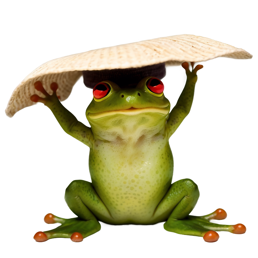 Frog With A Hat Png 06212024 PNG Image