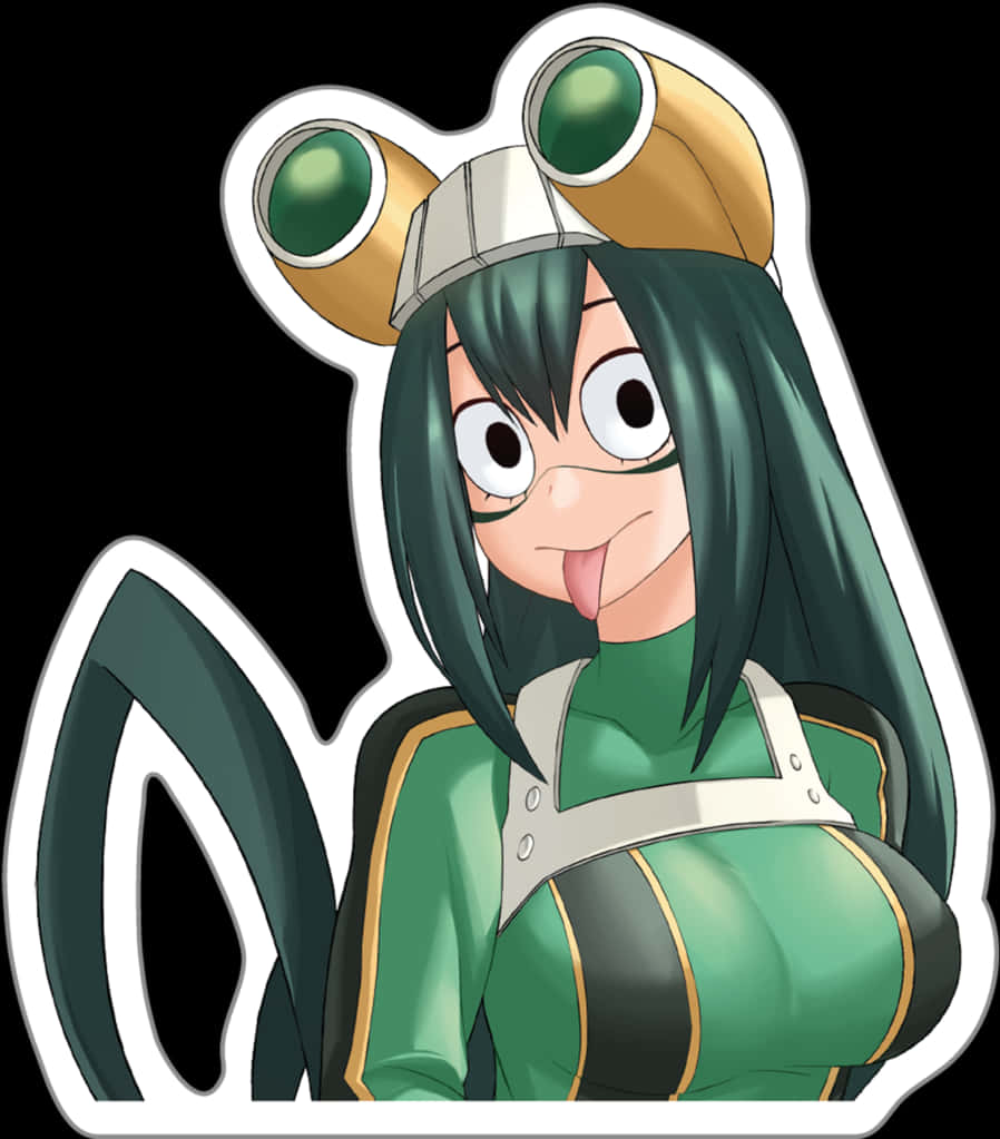 Froppy My Hero Academia PNG Image