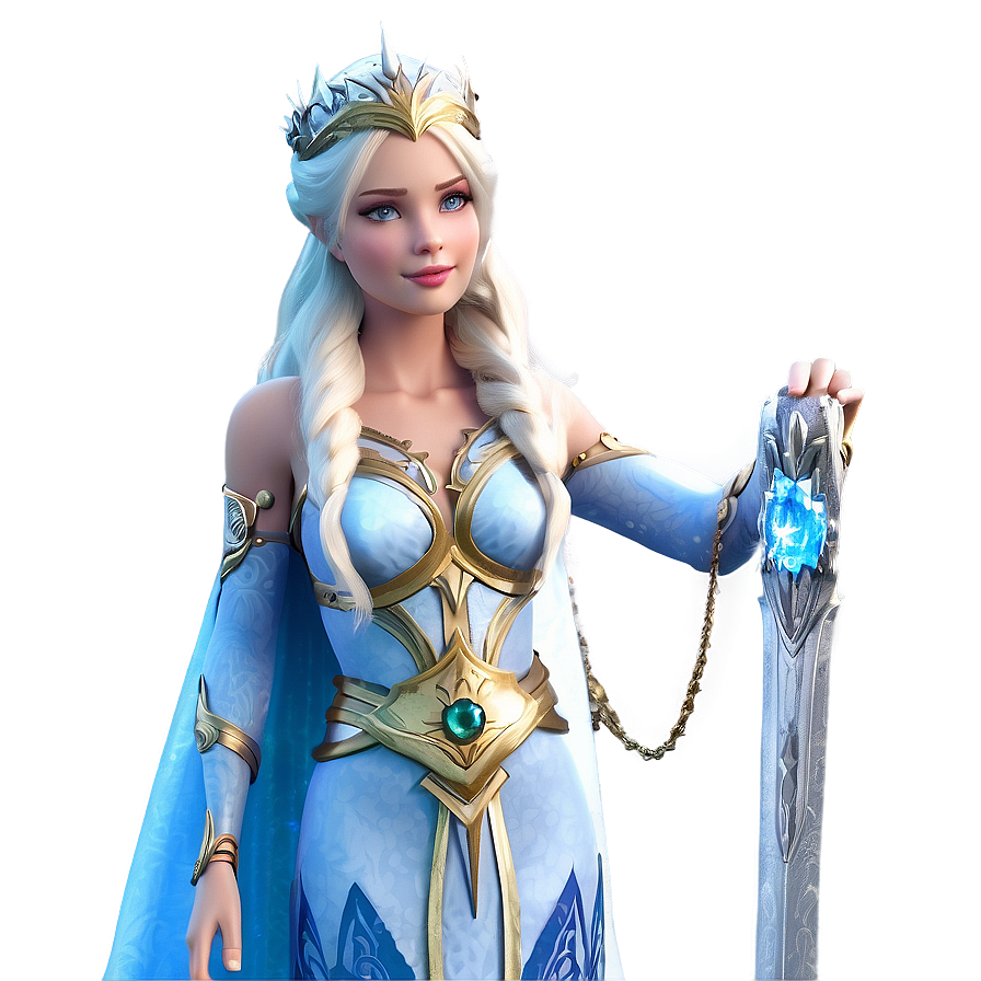 Frost Queen Goddess Png 79 PNG Image