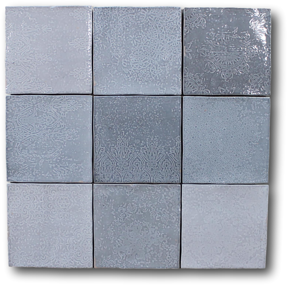 Frosted Glass Tiles Texture PNG Image