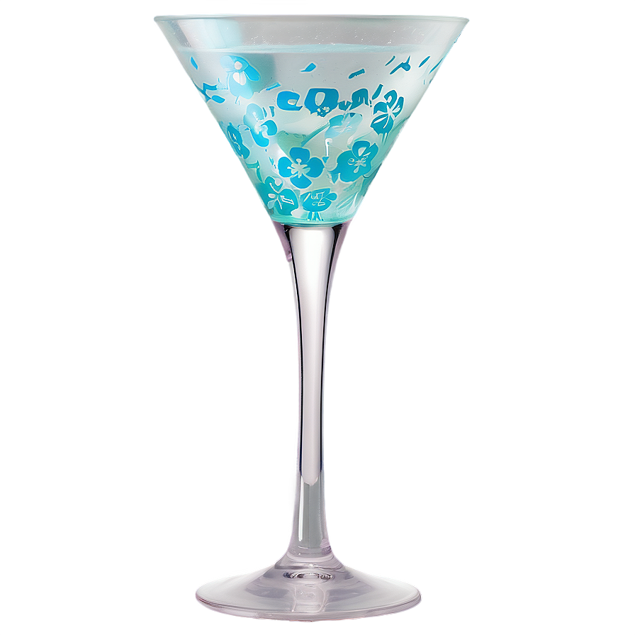 Frosted Martini Glassware Png 22 PNG Image