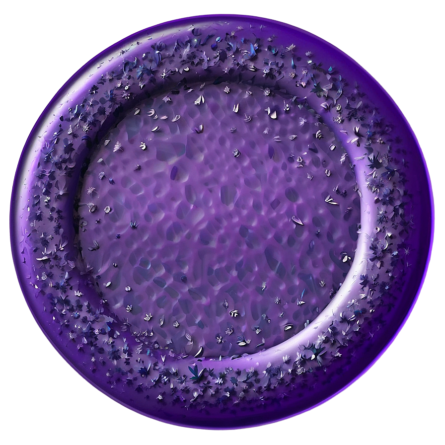 Frosted Purple Circle Png Uts14 PNG Image