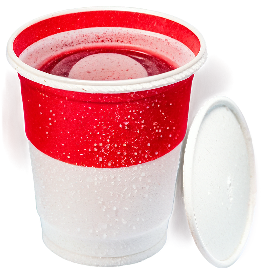 Frosted Red Cup Png Sju PNG Image