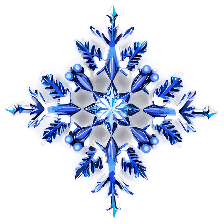 Frosted Snowflake Art Png 13 PNG Image