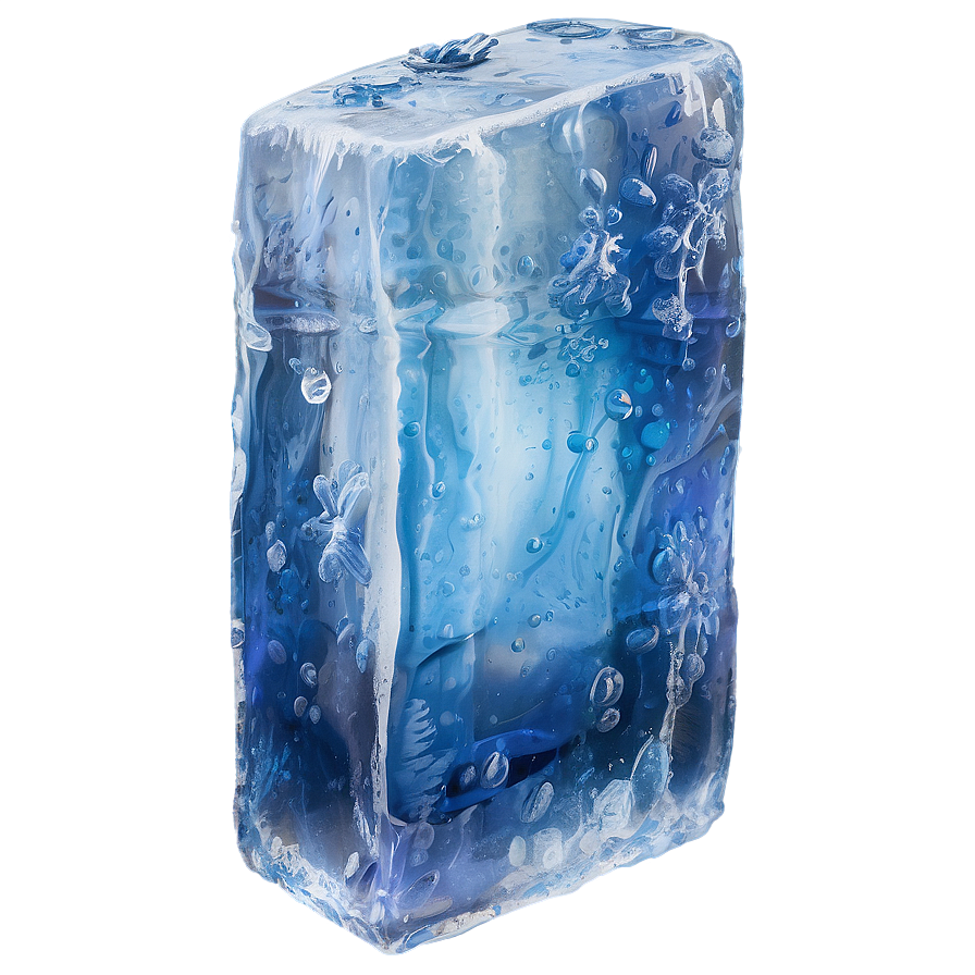 Frosty Ice Block Png 37 PNG Image