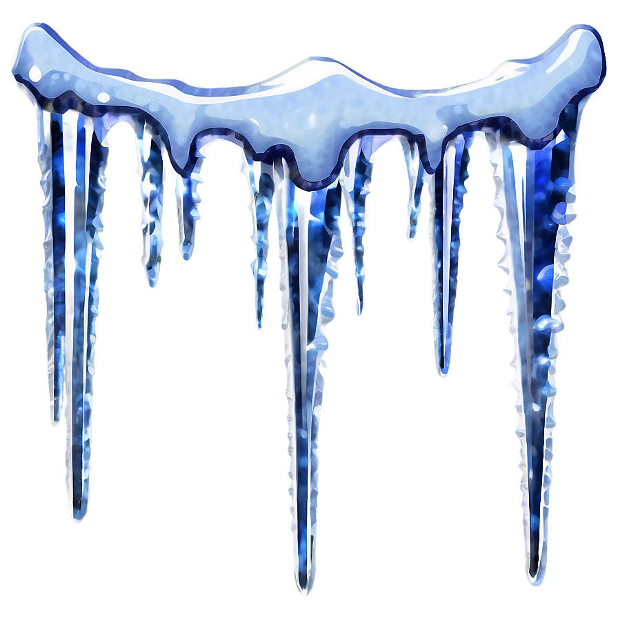 Frosty Sparkling Icicles Png Tdj71 PNG Image