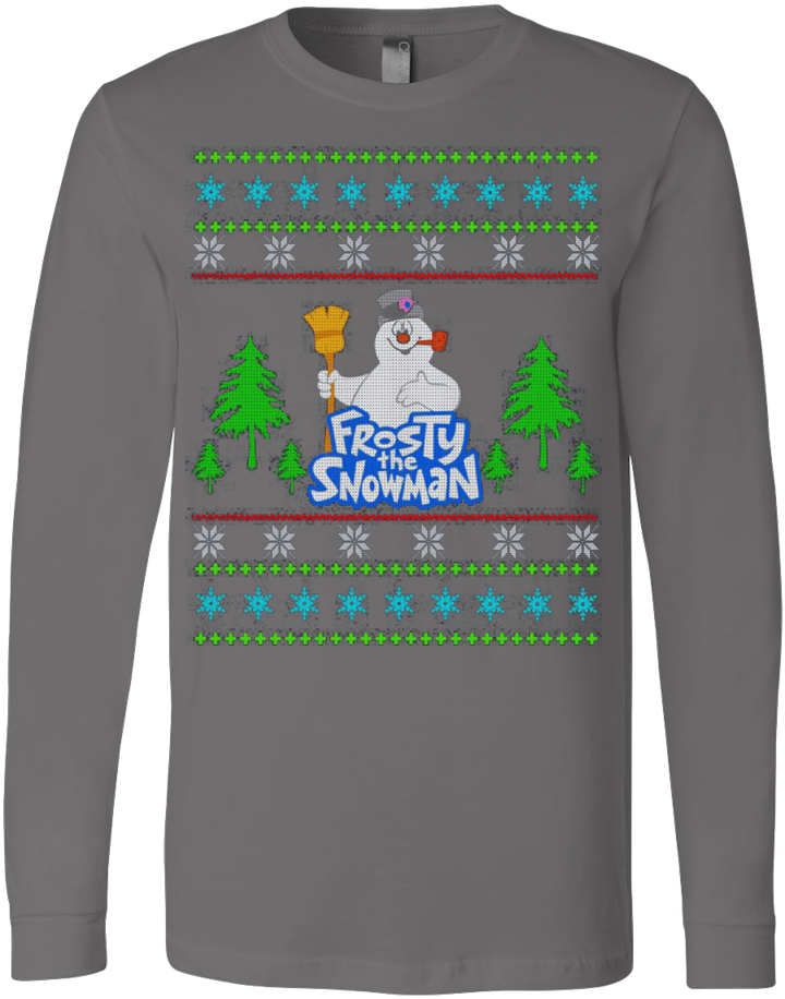 Frosty The Snowman Christmas Sweatshirt PNG Image