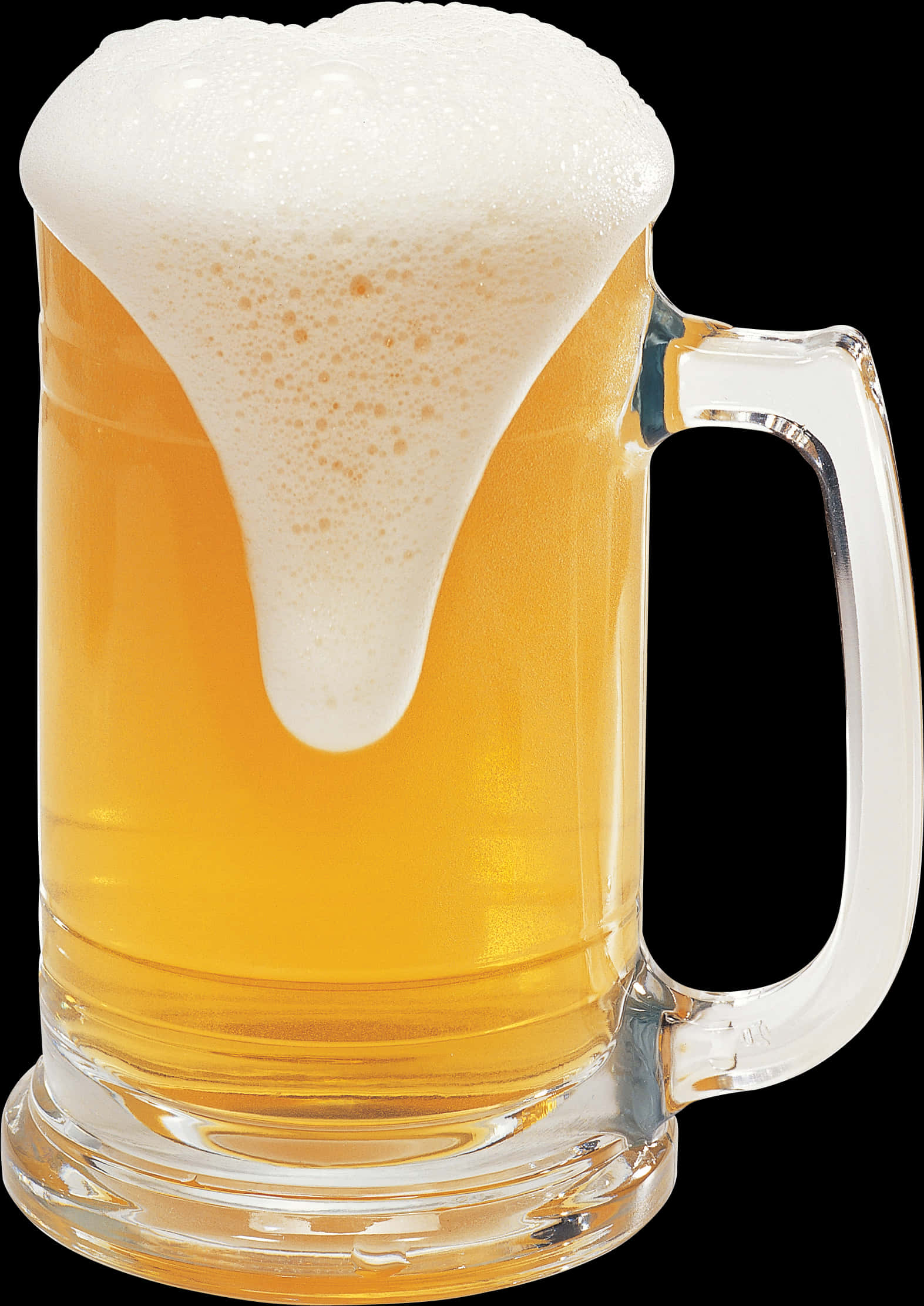 Frothy Beer Mug PNG Image