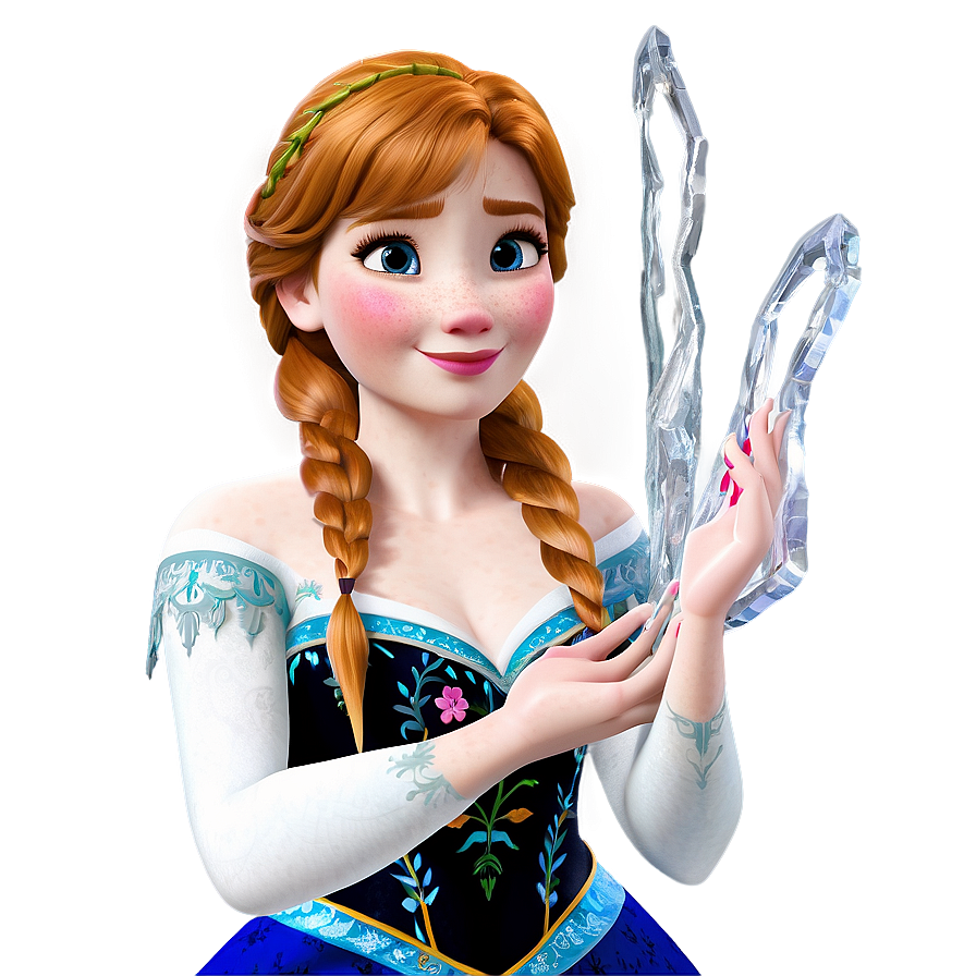 Frozen Anna A PNG Image