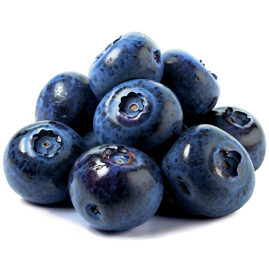 Frozen Blueberry Heap Png 05212024 PNG Image