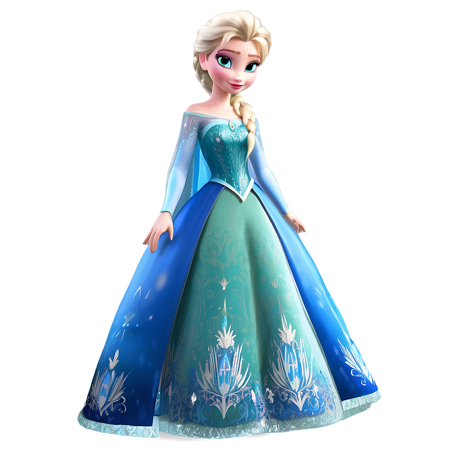 Frozen Elsa's Coronation Day Png 06272024 PNG Image