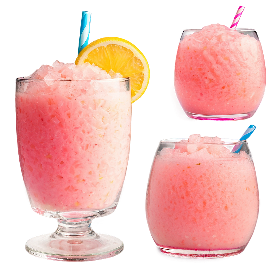 Frozen Pink Lemonade Slush Png Rcy PNG Image