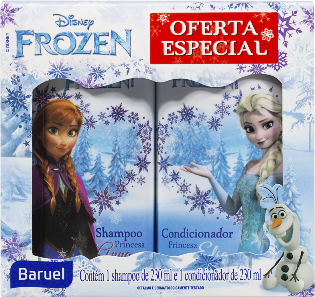 Frozen Shampoo Conditioner Promo Pack PNG Image