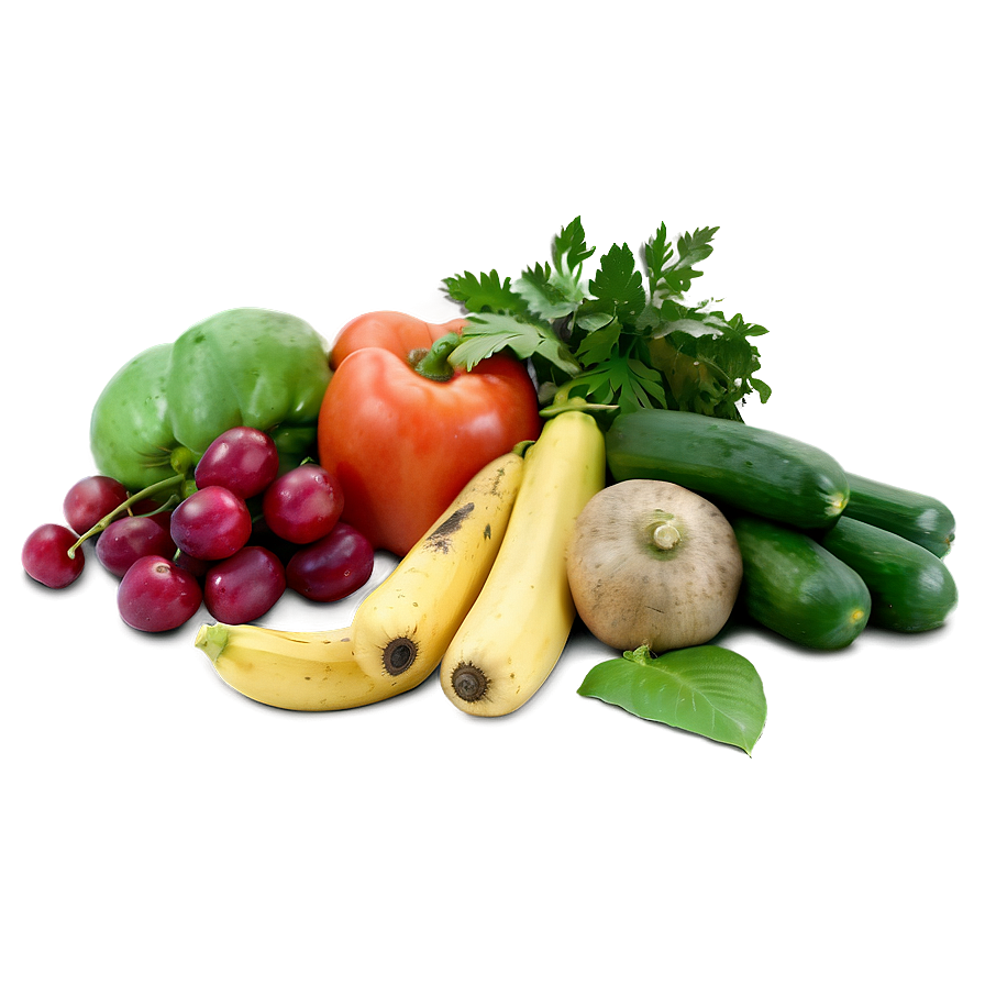 Fruits And Vegetables D PNG Image