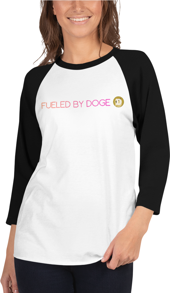 Fueledby Doge Shirt PNG Image